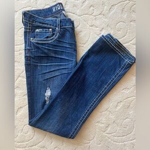 Hydraulic Dark Blue Boot Cut Jeans Lola slim fit
